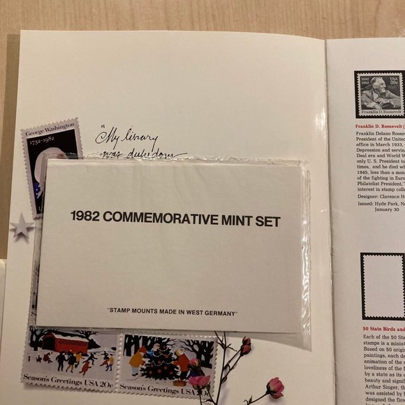 USPS 1982 Commemorative Mint Set of Stamps w\Stamps Sealed - Picture 4 of 9